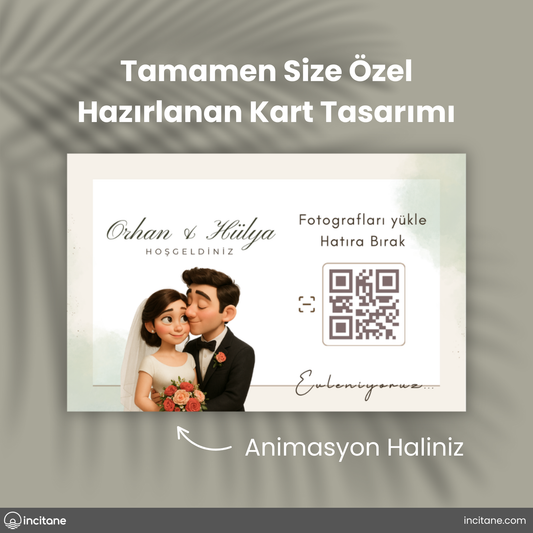 Özel Gün İçin Hatıra Kartviziti - Sesli Not & Fotoğraf Paylaşımı